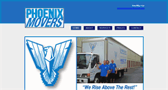 Desktop Screenshot of phoenixmoversnj.net