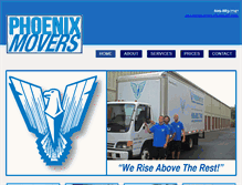 Tablet Screenshot of phoenixmoversnj.net